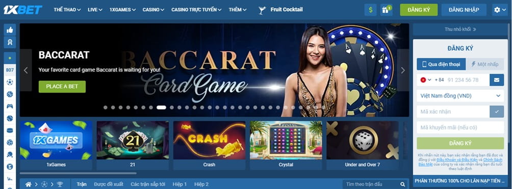 1xbet